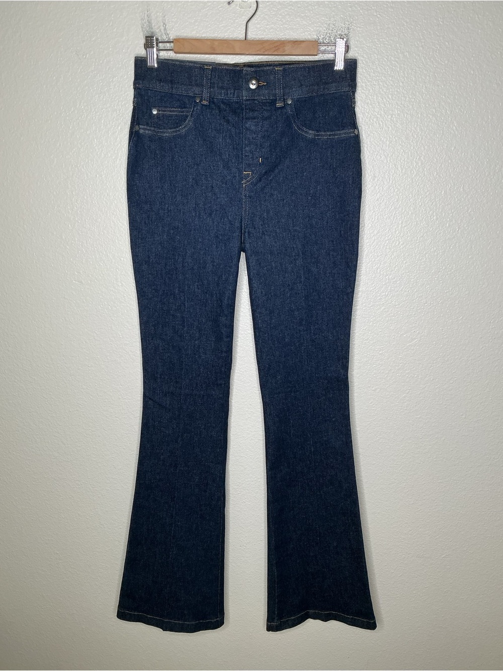 NWT Spanx Flare Jeans in Raw Indigo medium